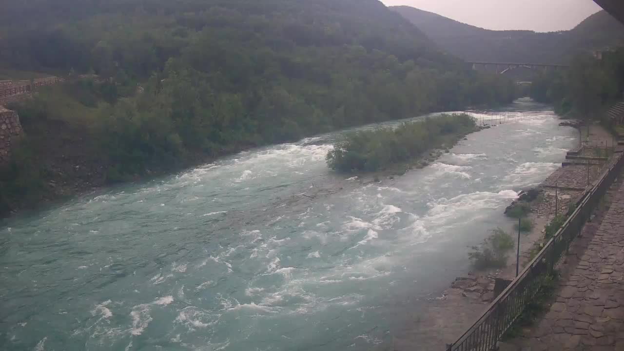 Soča River at Solkan Kayak Center