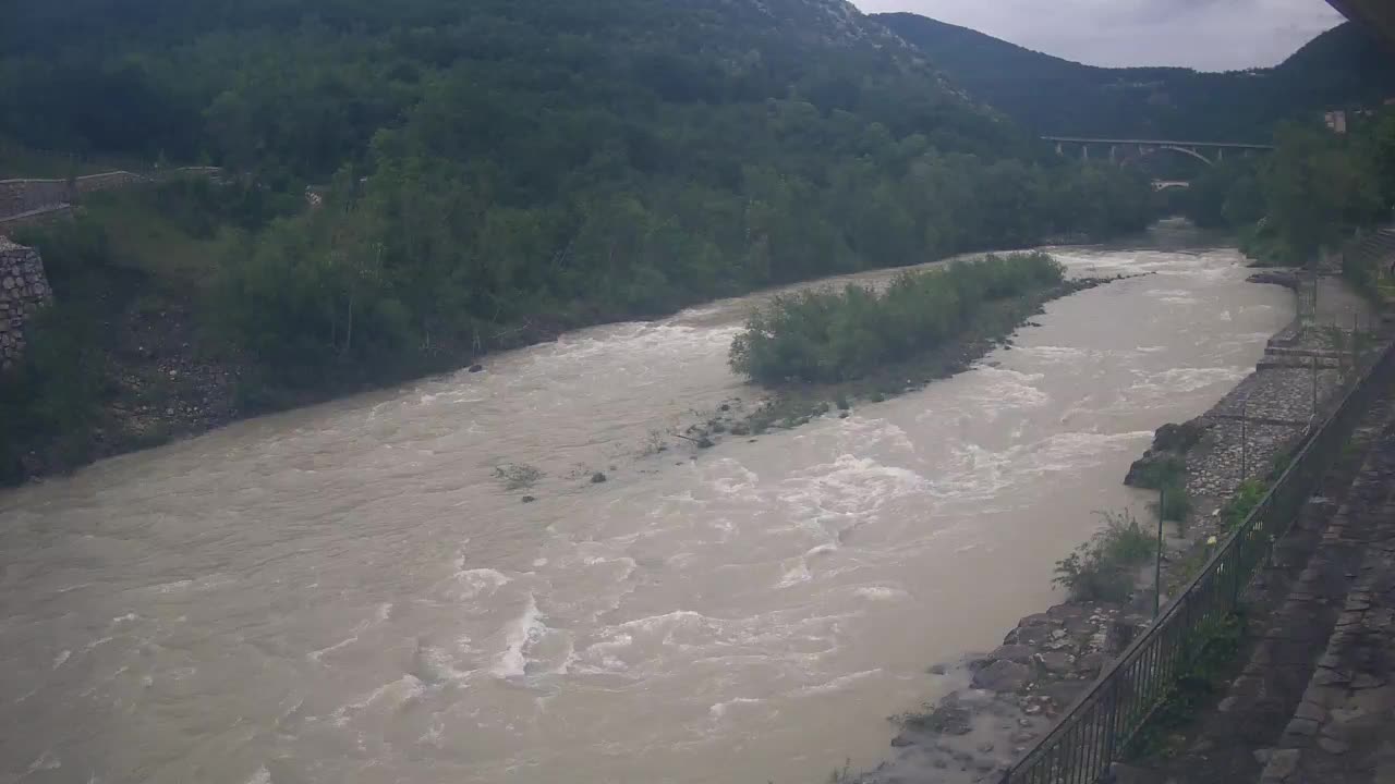 Soča River at Solkan Kayak Center
