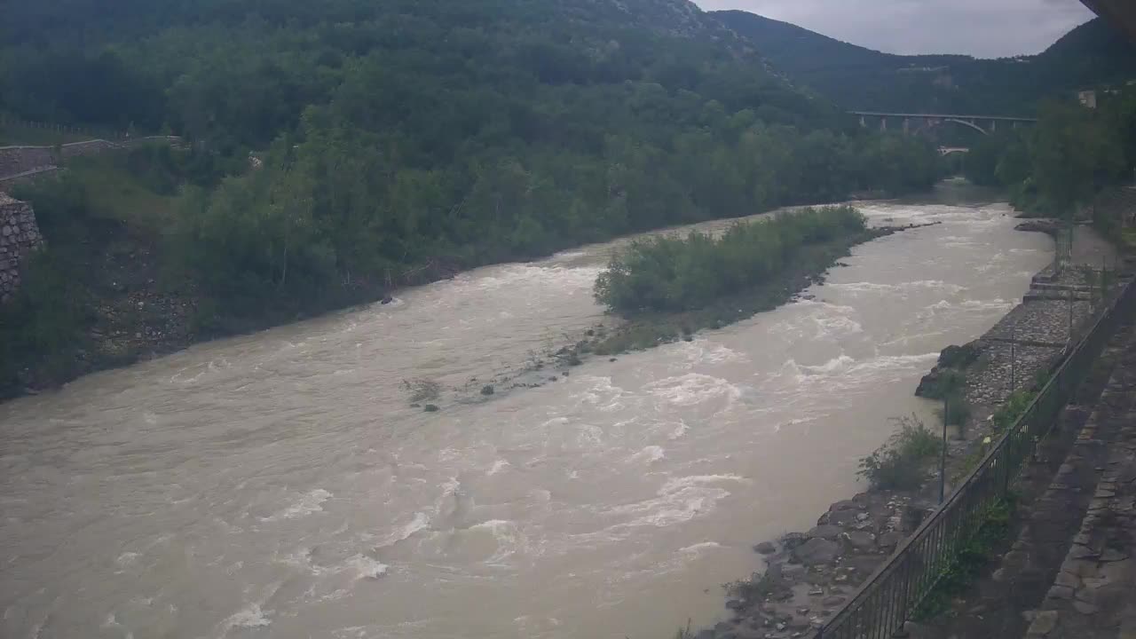 Soča River at Solkan Kayak Center