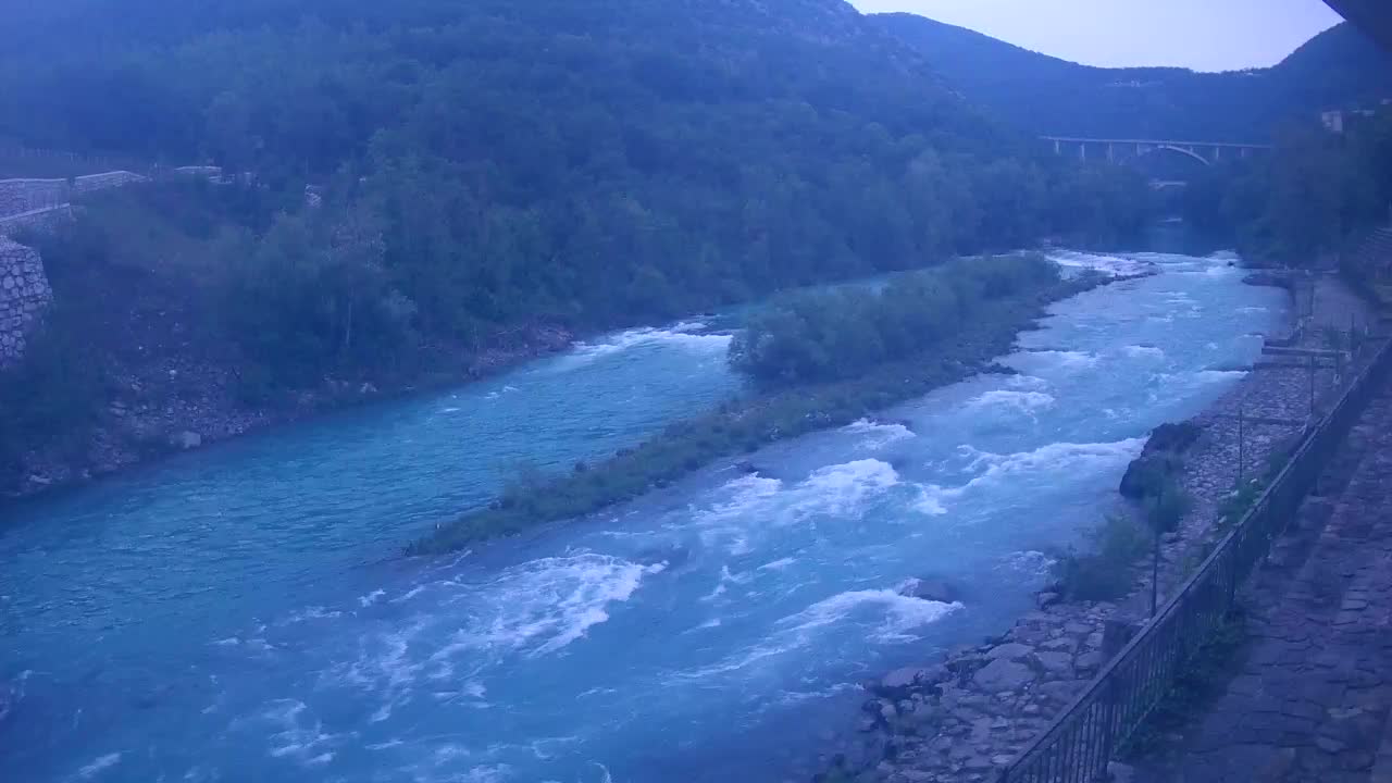 Soča River at Solkan Kayak Center