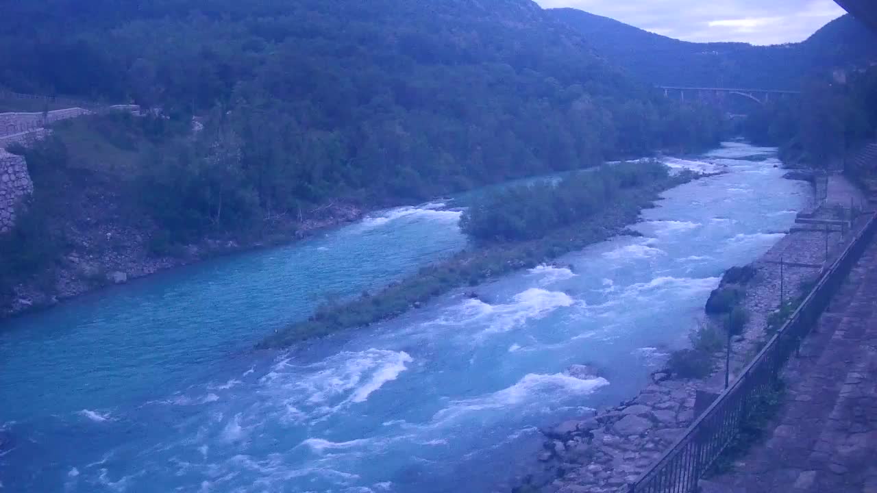 Soča River at Solkan Kayak Center