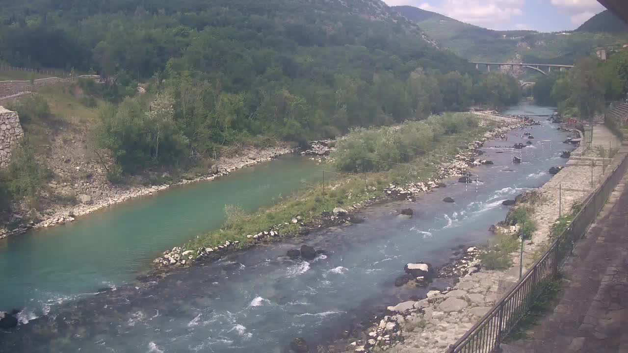 Soča River at Solkan Kayak Center