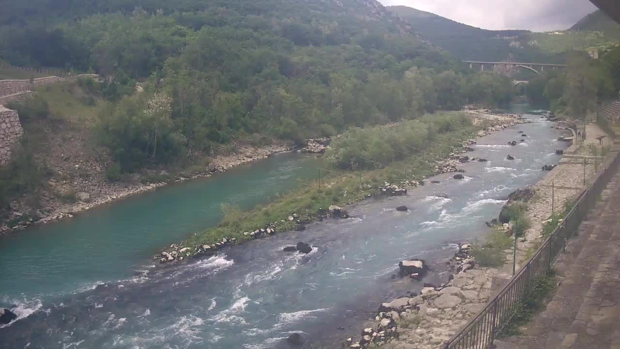 Soča River at Solkan Kayak Center