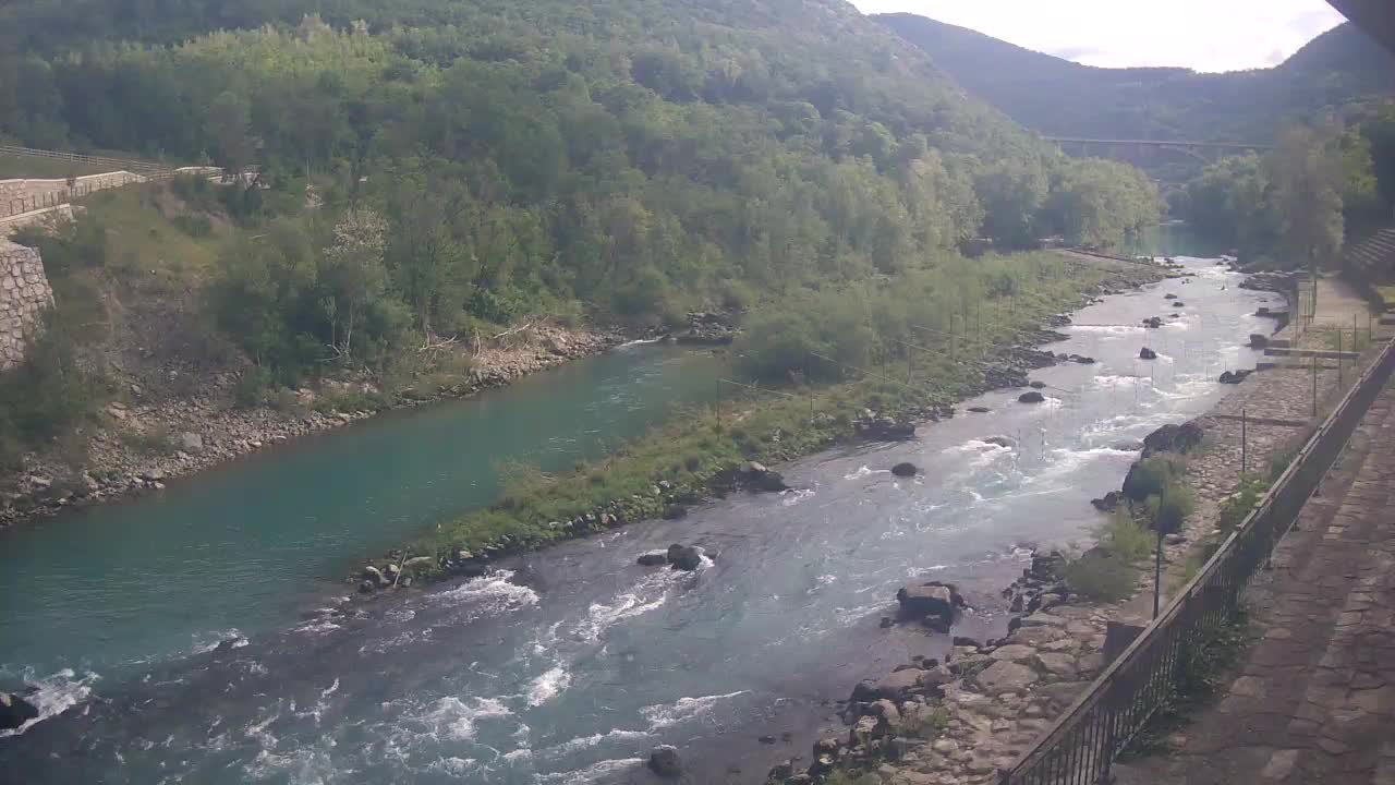Soča River at Solkan Kayak Center