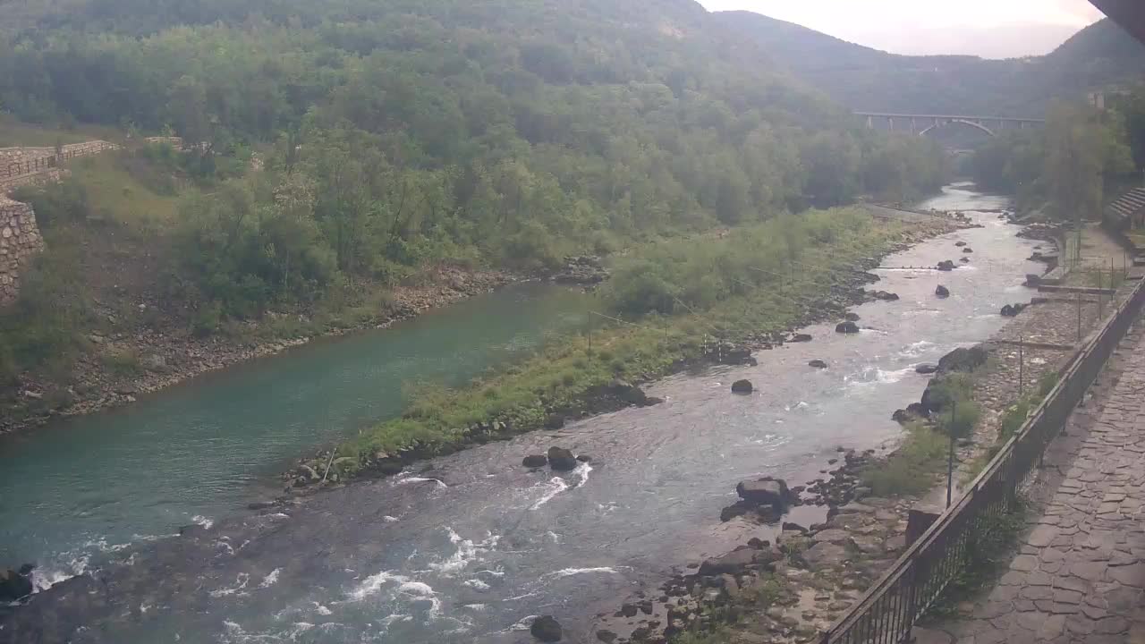Soča River at Solkan Kayak Center