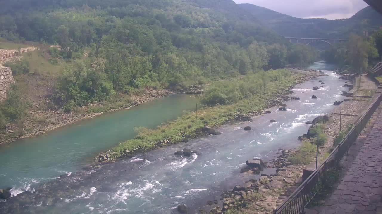 Soča River at Solkan Kayak Center