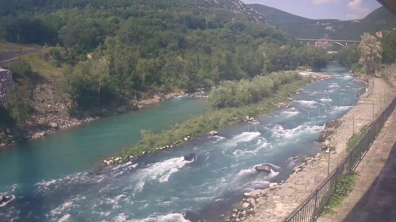 Soča River at Solkan Kayak Center