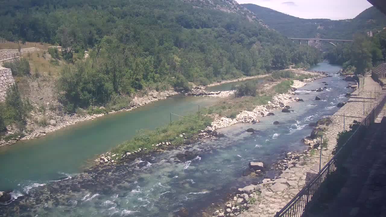 Soča River at Solkan Kayak Center
