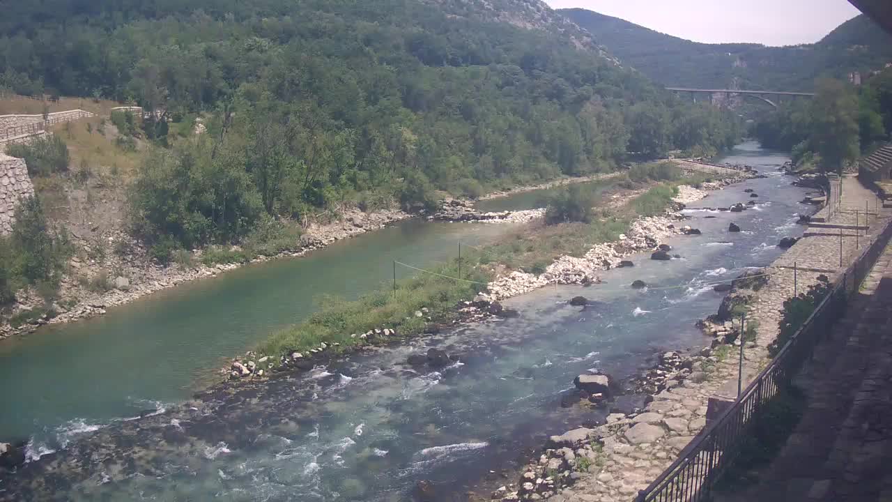 Soča River at Solkan Kayak Center