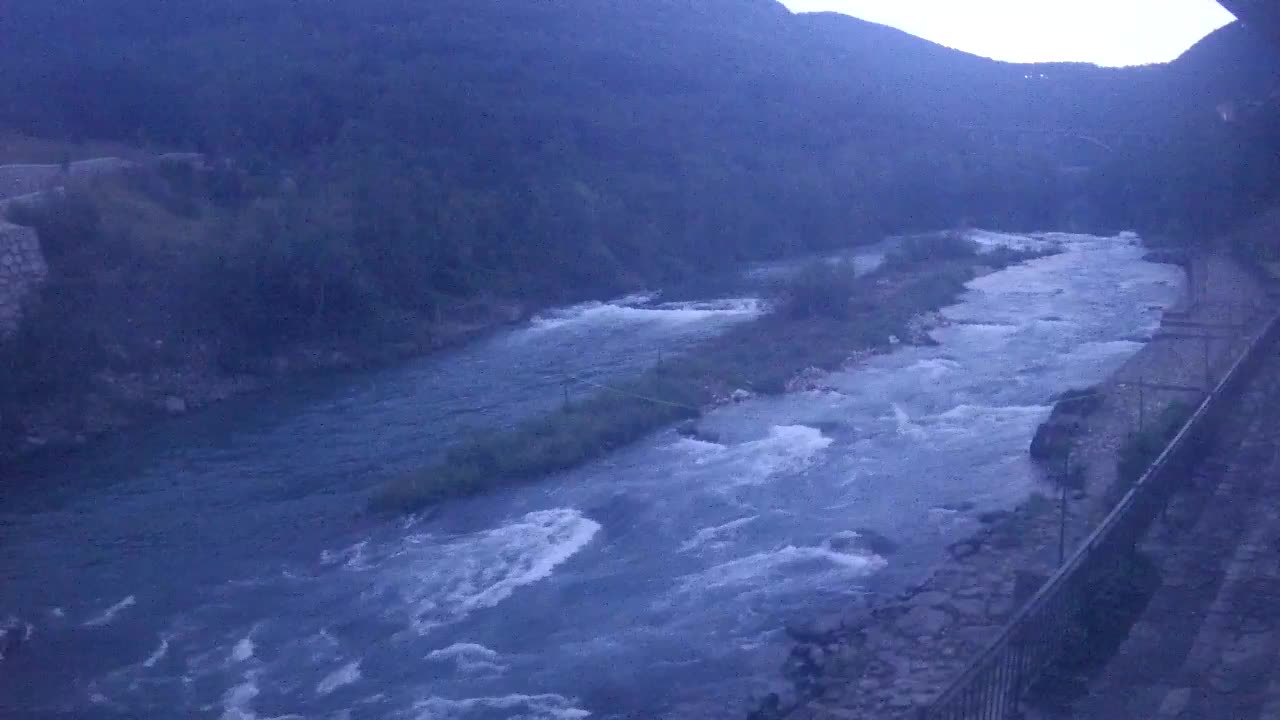 Soča River at Solkan Kayak Center
