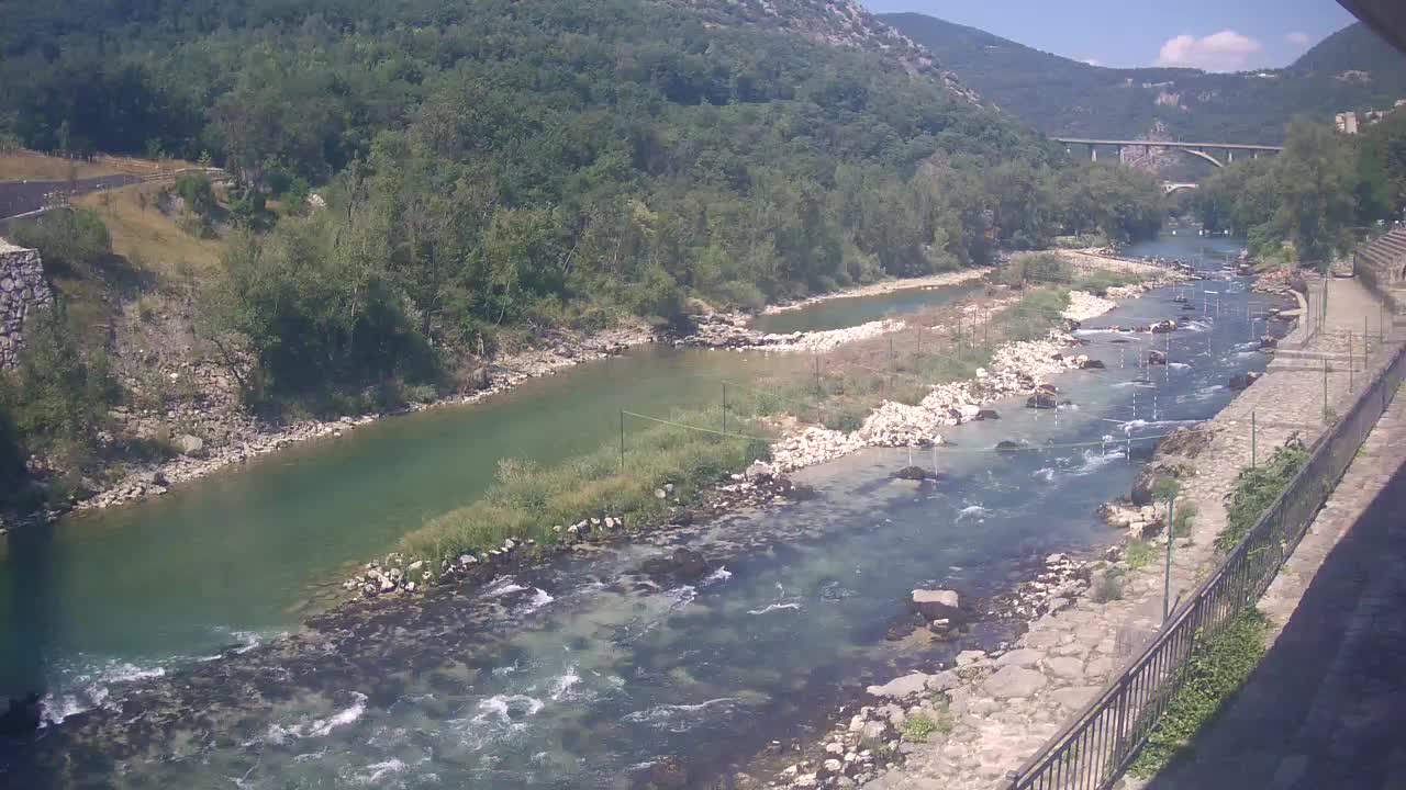 Soča River at Solkan Kayak Center