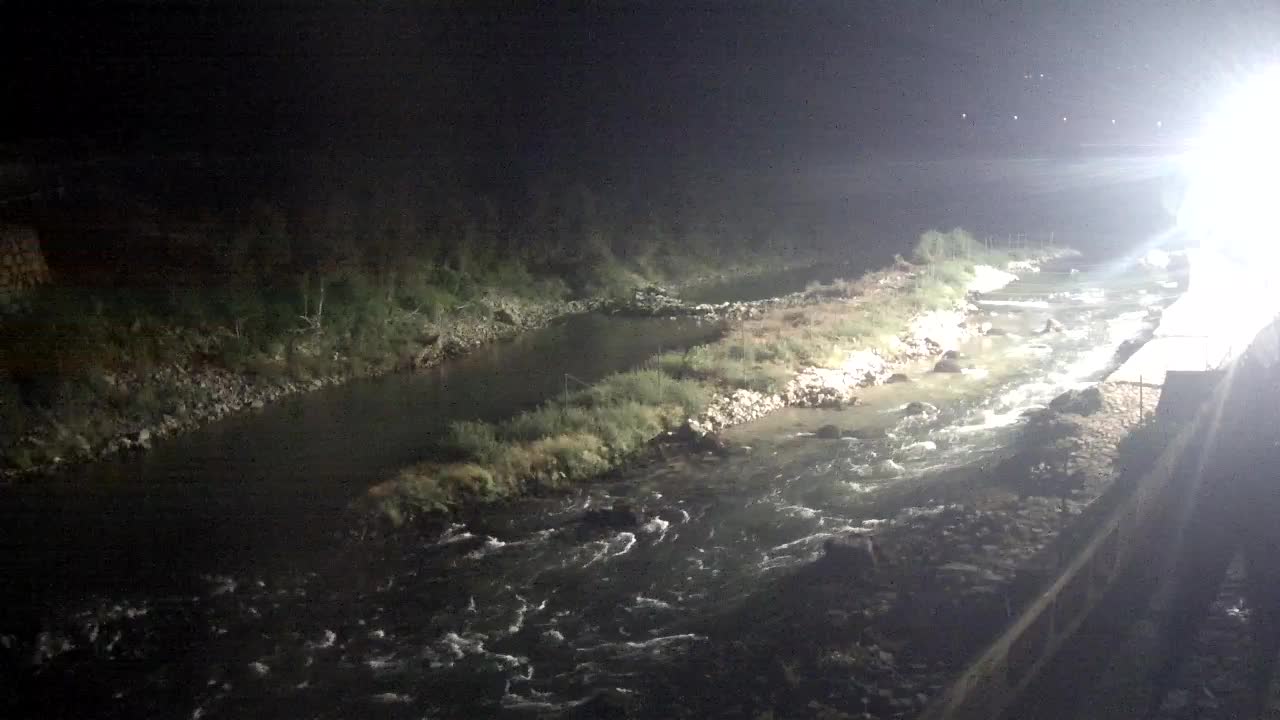 Soča River webcam at Solkan Kayak Center