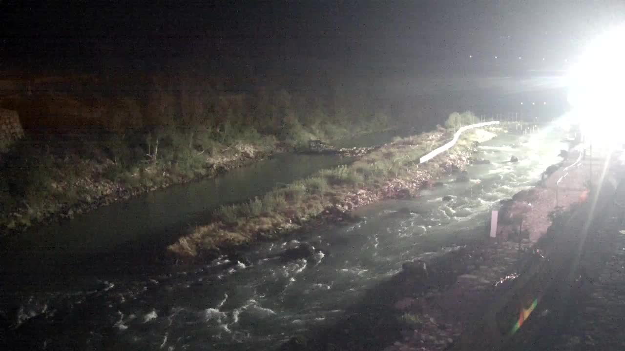 Soča River webcam at Solkan Kayak Center