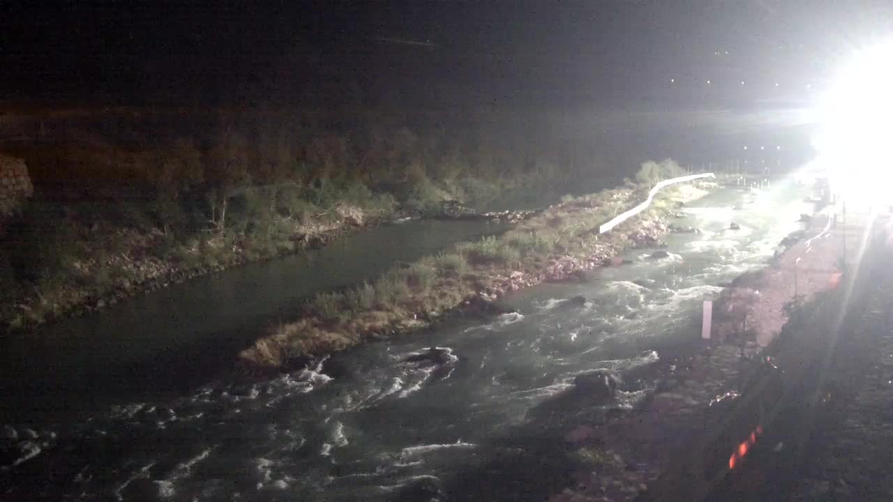 Soča River webcam at Solkan Kayak Center