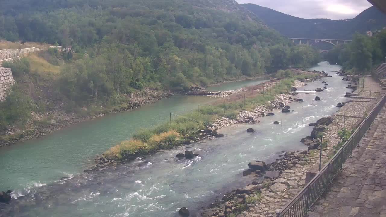 Soča River at Solkan Kayak Center
