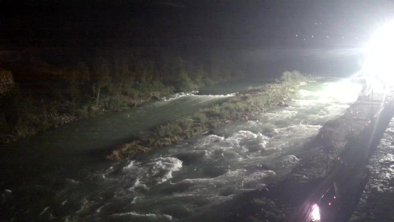 Soča River at Solkan Kayak Center