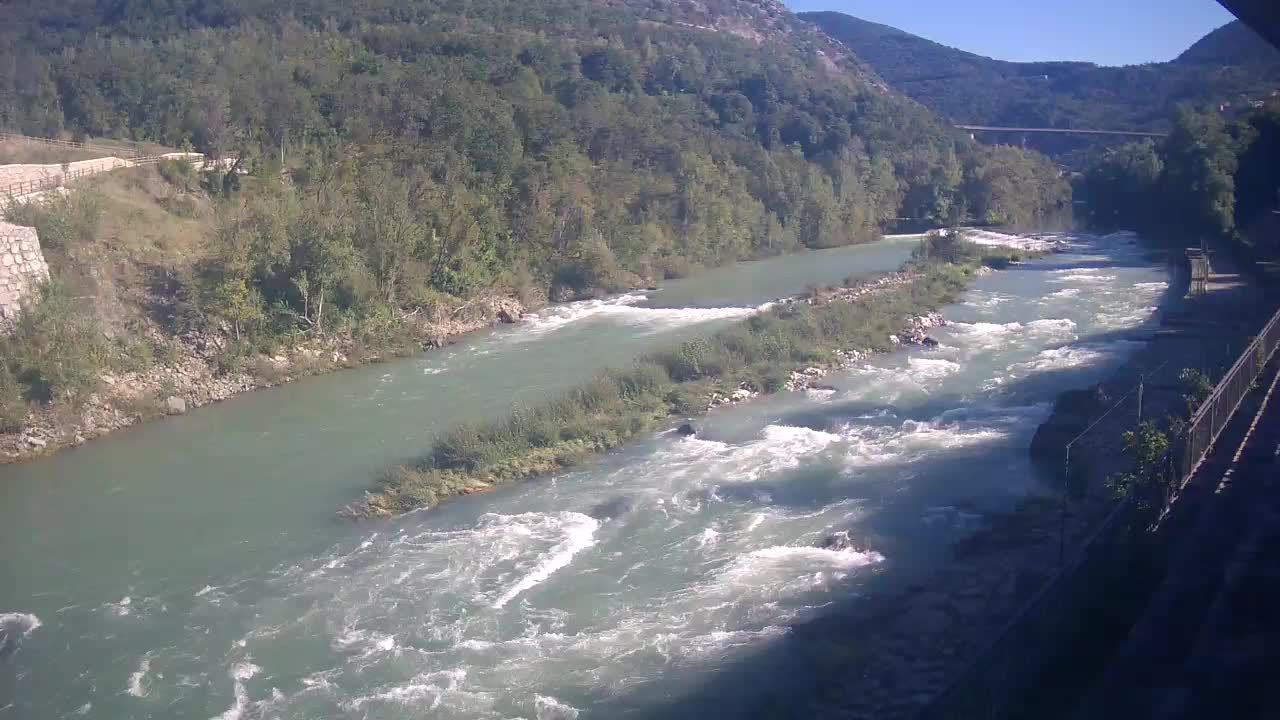 Soča River at Solkan Kayak Center