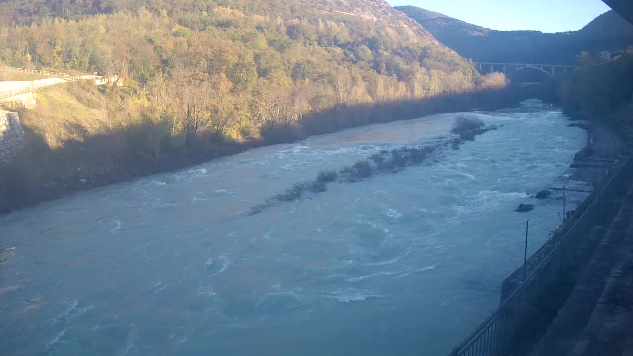 Soča River at Solkan Kayak Center