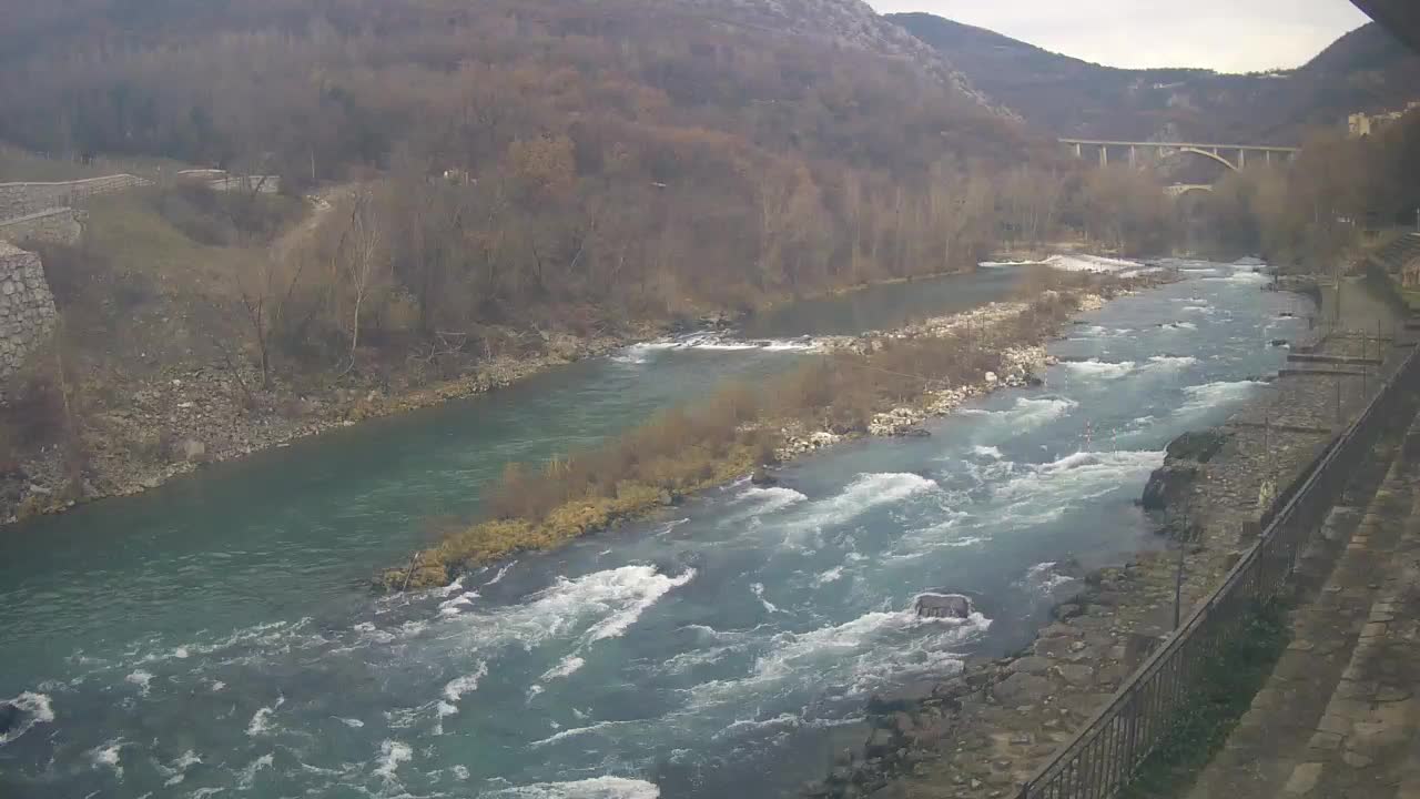 Soča River at Solkan Kayak Center