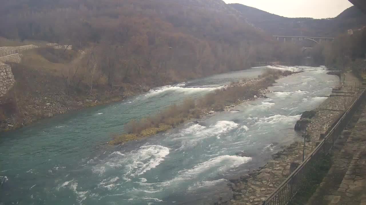 Soča River at Solkan Kayak Center