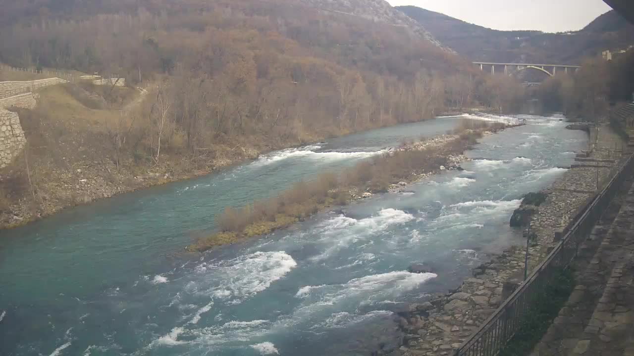 Soča River at Solkan Kayak Center
