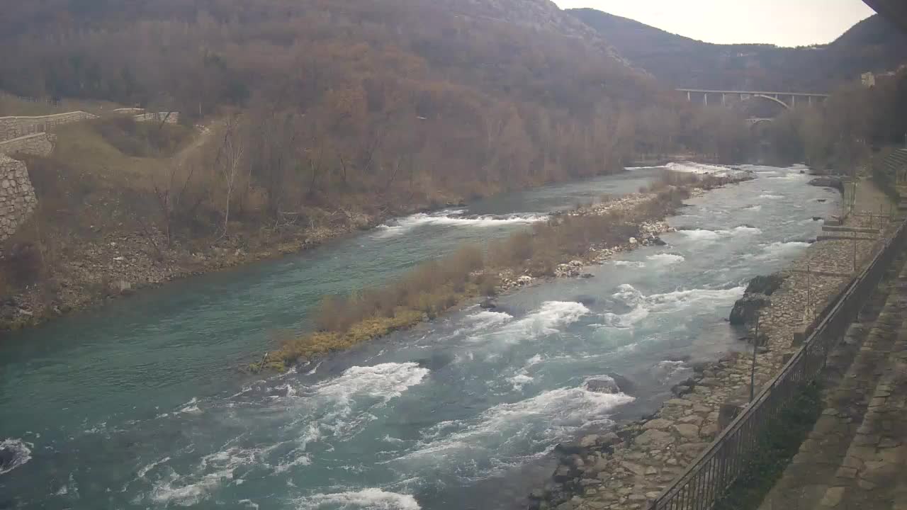 Soča River at Solkan Kayak Center