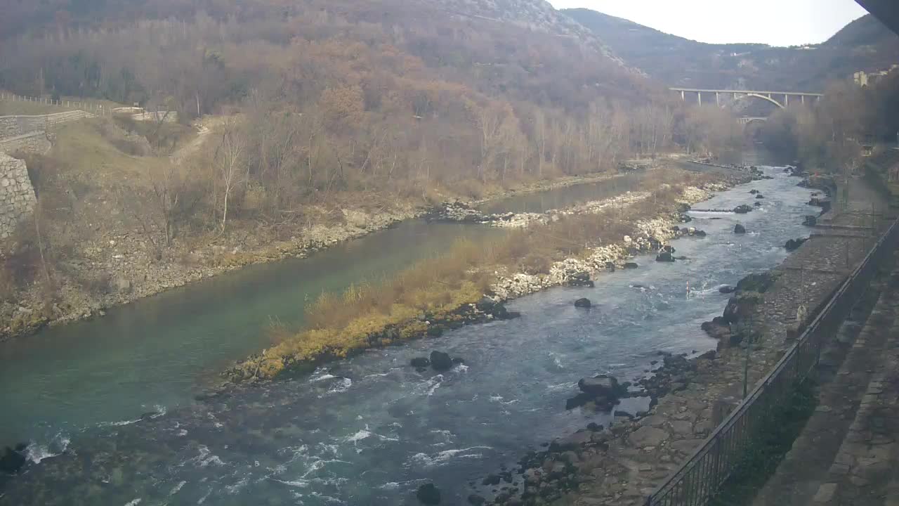 Soča River at Solkan Kayak Center