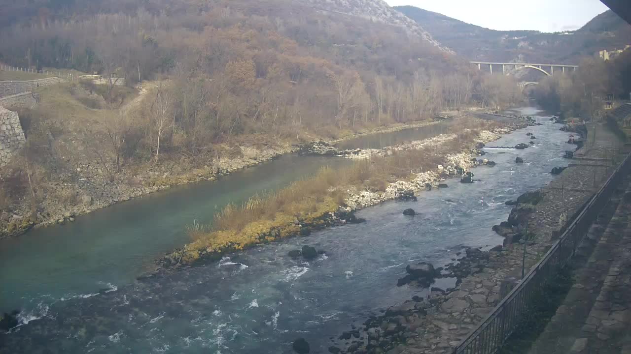Soča River at Solkan Kayak Center