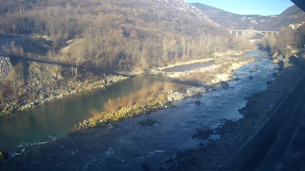 Soča River at Solkan Kayak Center