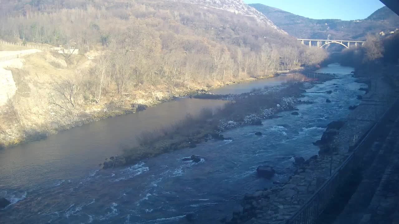Soča River at Solkan Kayak Center
