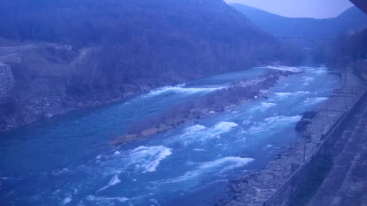 Soča River at Solkan Kayak Center