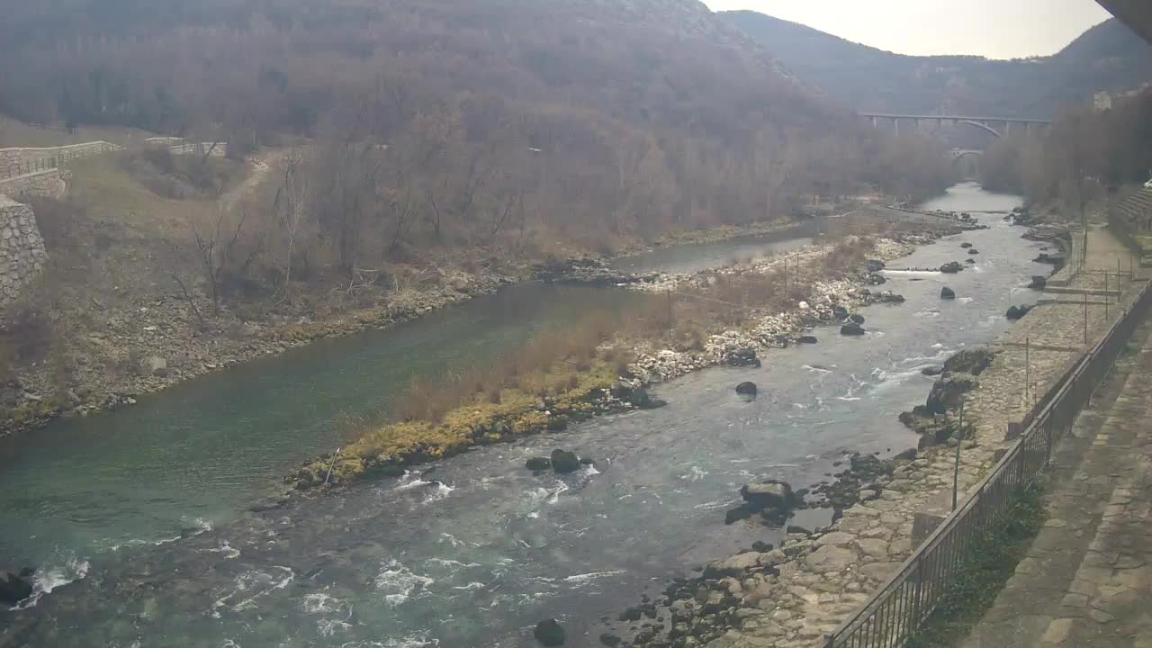 Soča River at Solkan Kayak Center