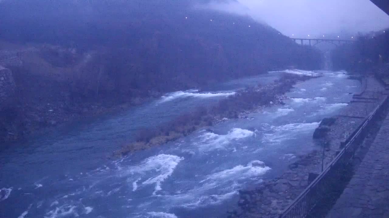 Soča River at Solkan Kayak Center
