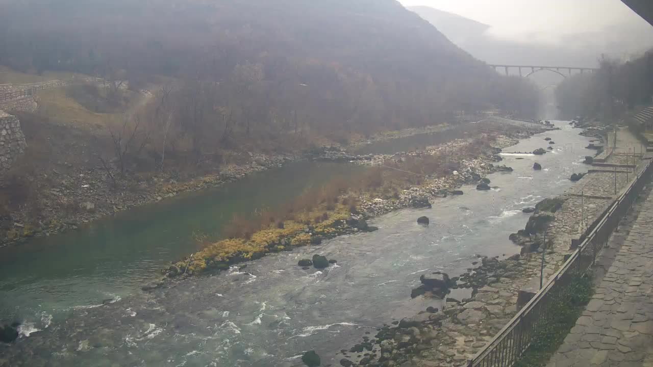 Soča River at Solkan Kayak Center
