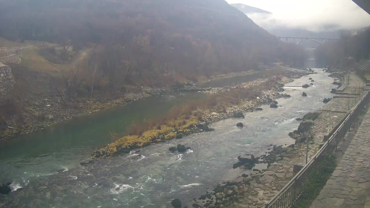 Soča River at Solkan Kayak Center