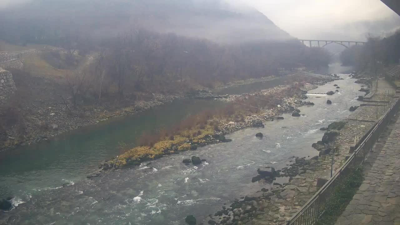 Soča River at Solkan Kayak Center