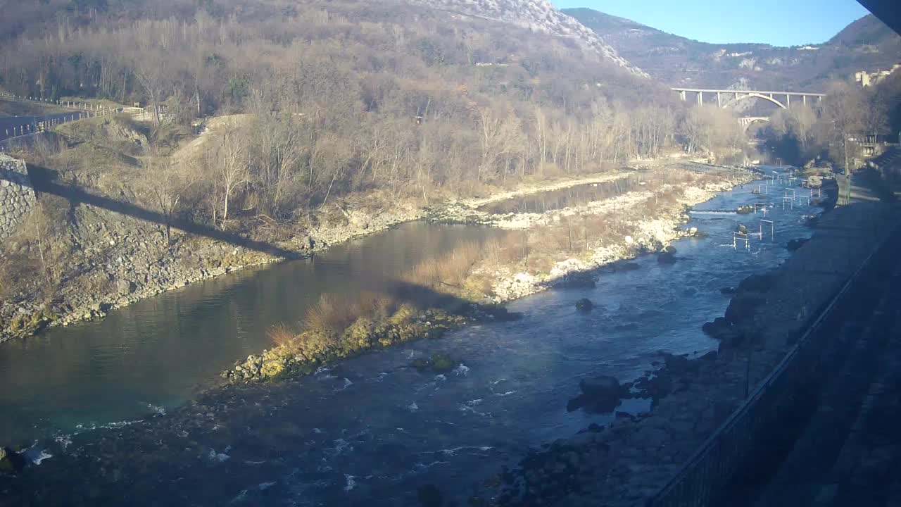 Soča River webcam at Solkan Kayak Center