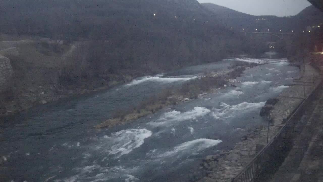 Soča River at Solkan Kayak Center