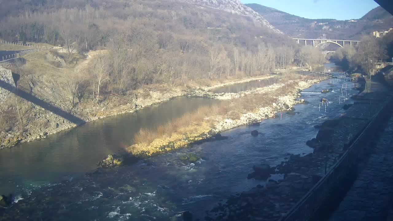 Soča River at Solkan Kayak Center