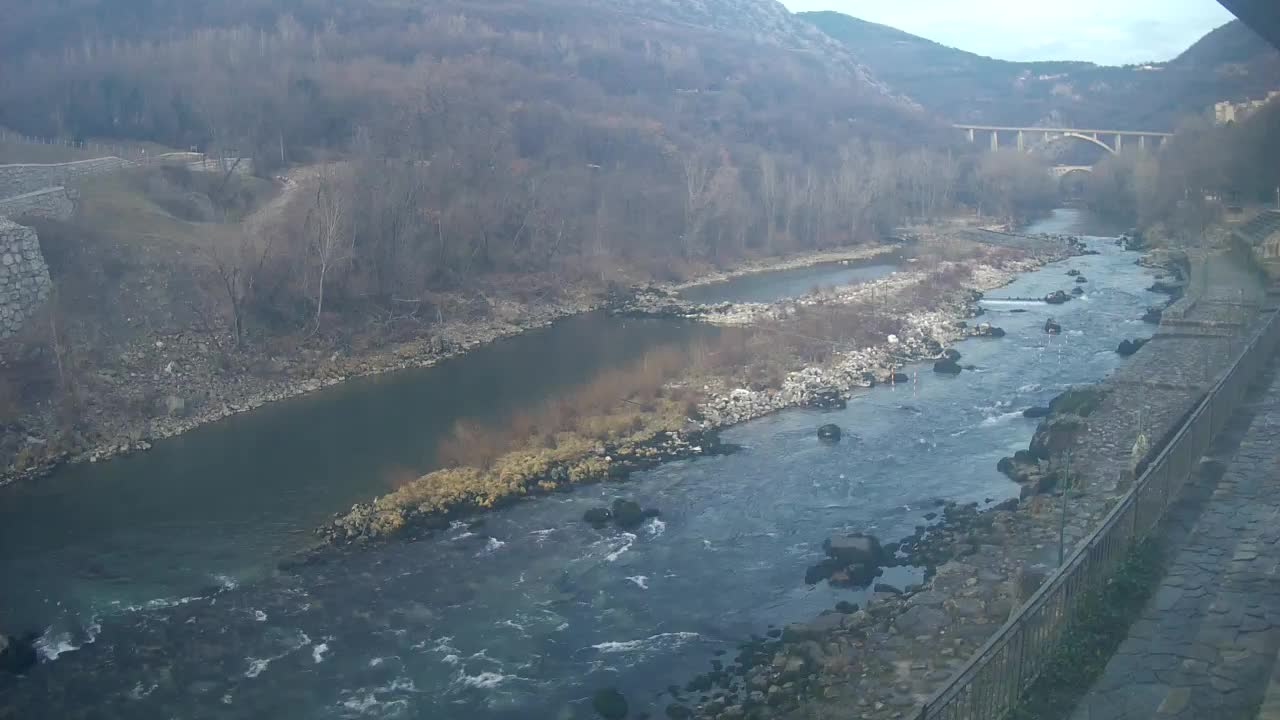 Soča River at Solkan Kayak Center