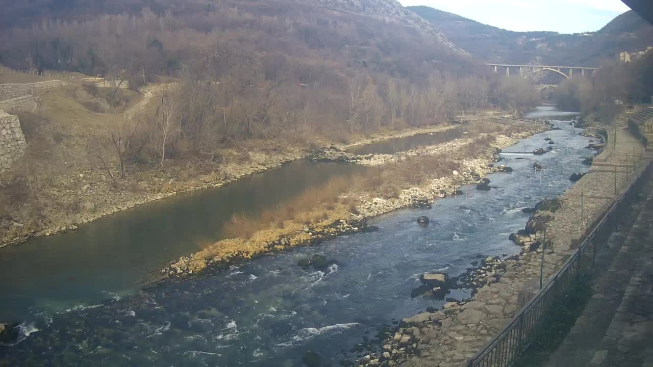 Soča River at Solkan Kayak Center