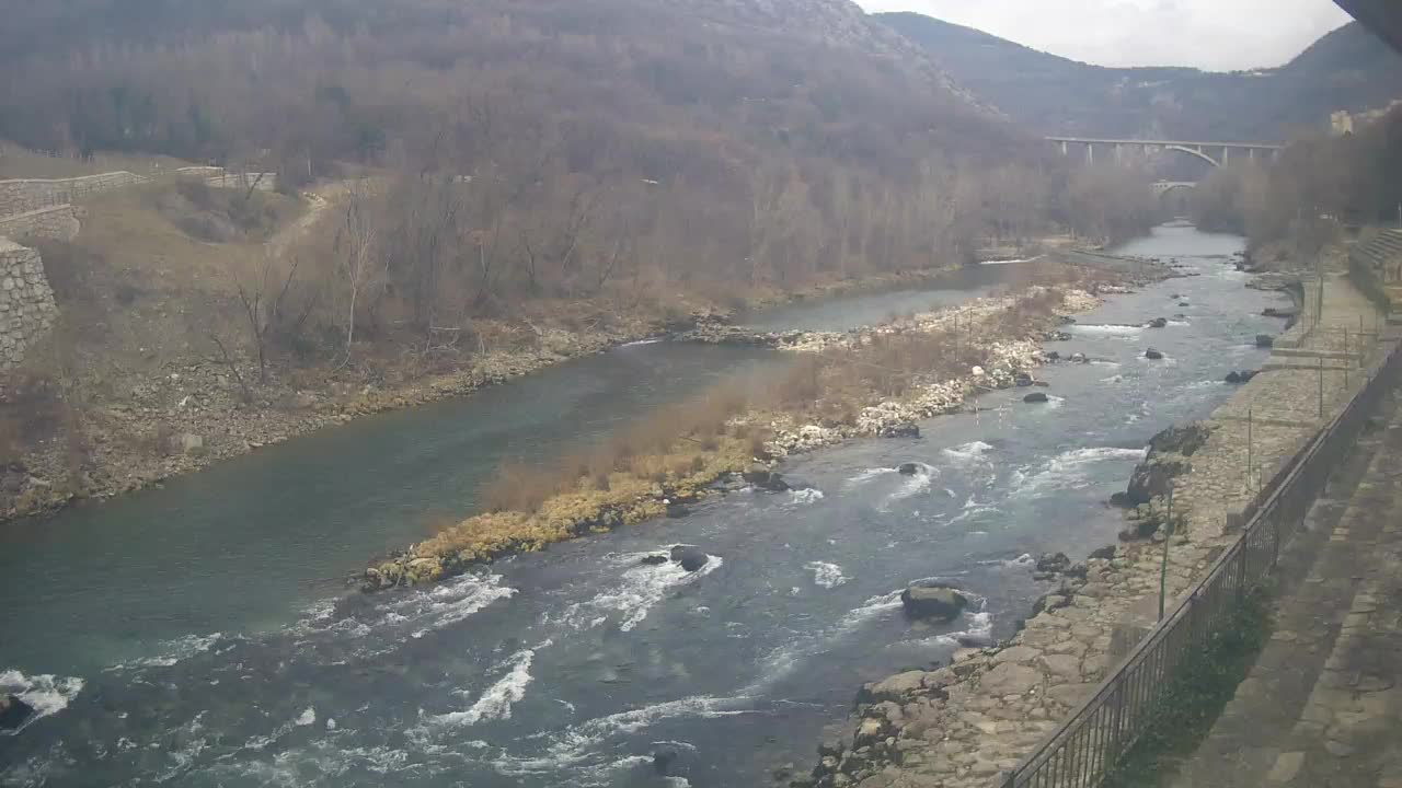 Soča River at Solkan Kayak Center