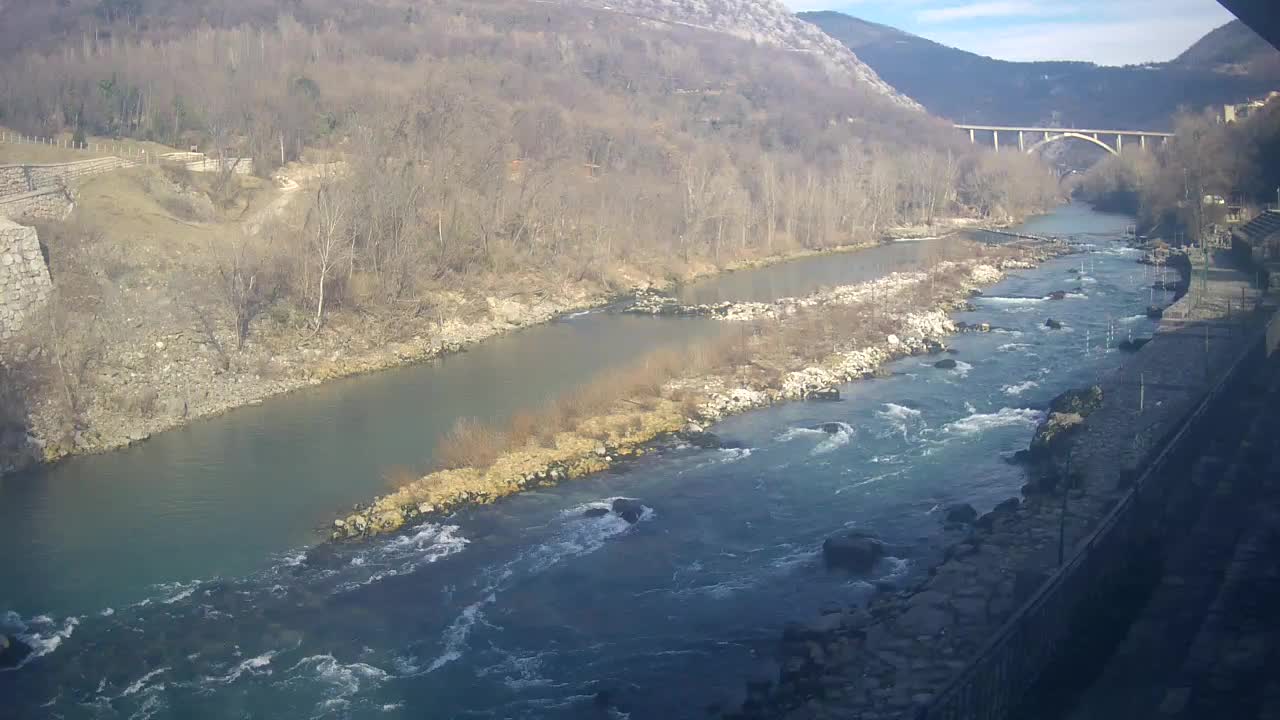 Soča River at Solkan Kayak Center