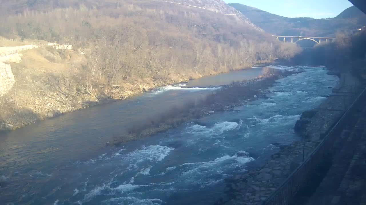 Soča River at Solkan Kayak Center
