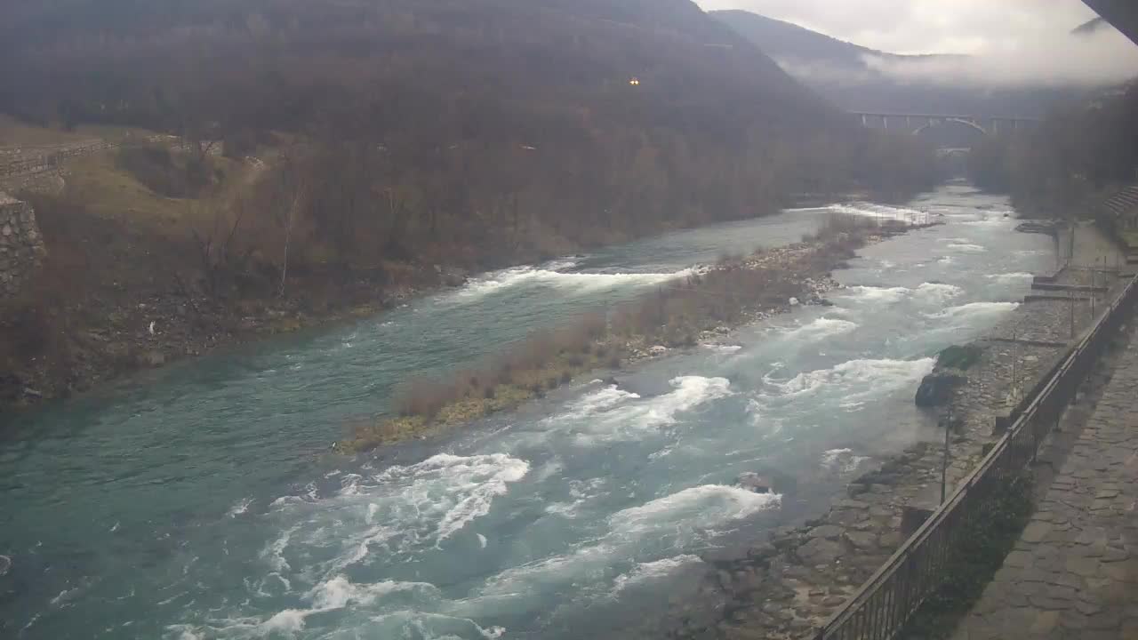 Soča River at Solkan Kayak Center
