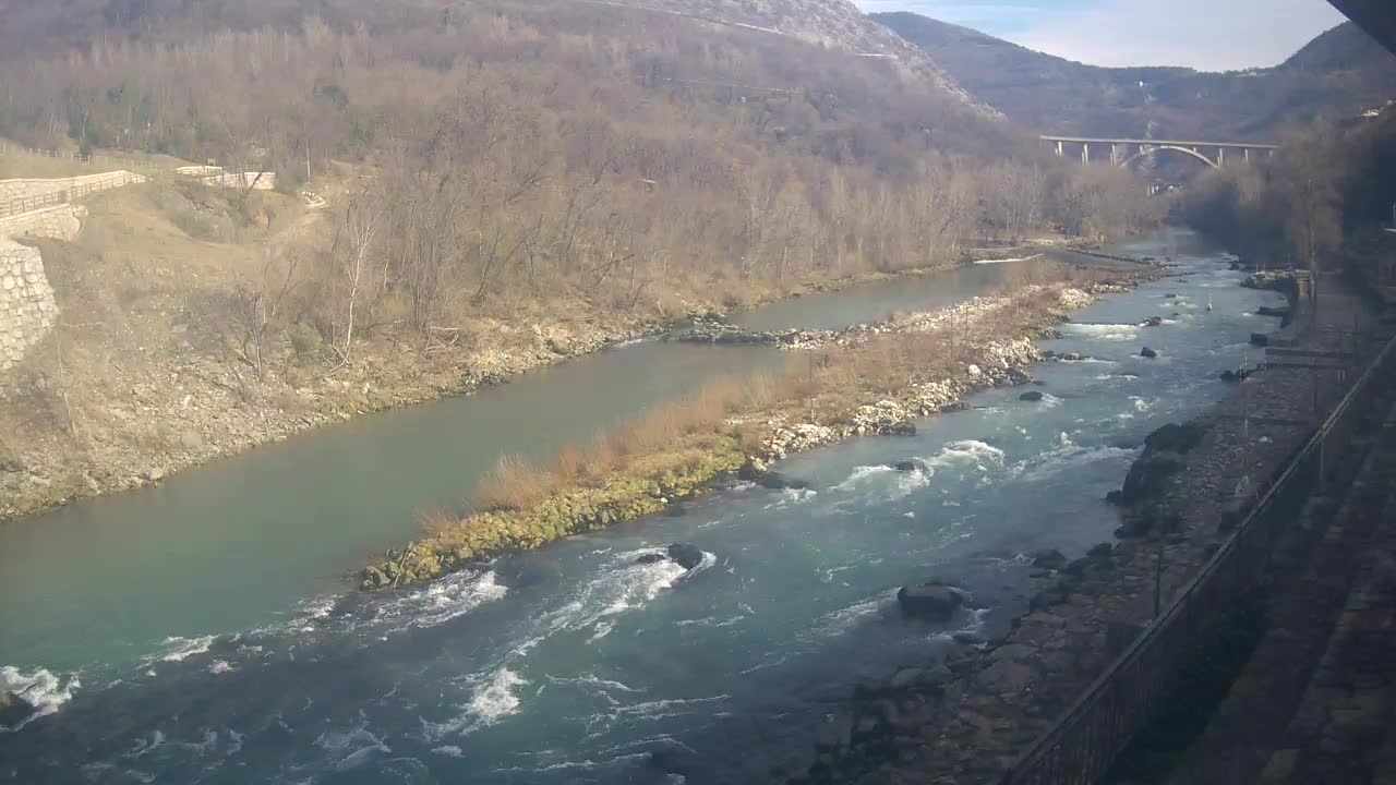 Soča River at Solkan Kayak Center