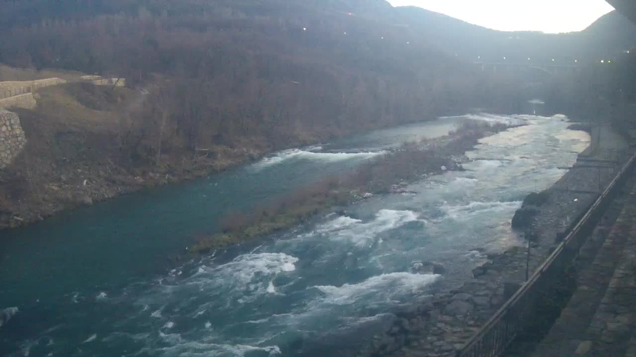 Soča River at Solkan Kayak Center