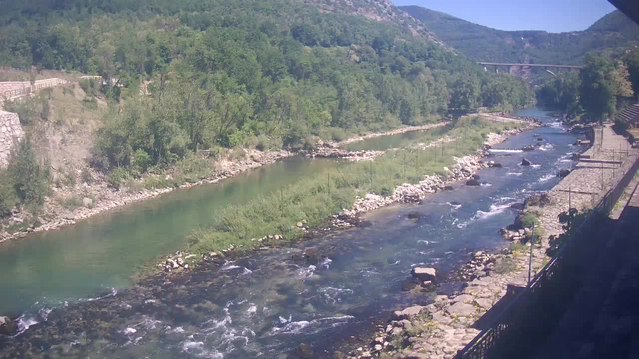 Soča River at Solkan Kayak Center