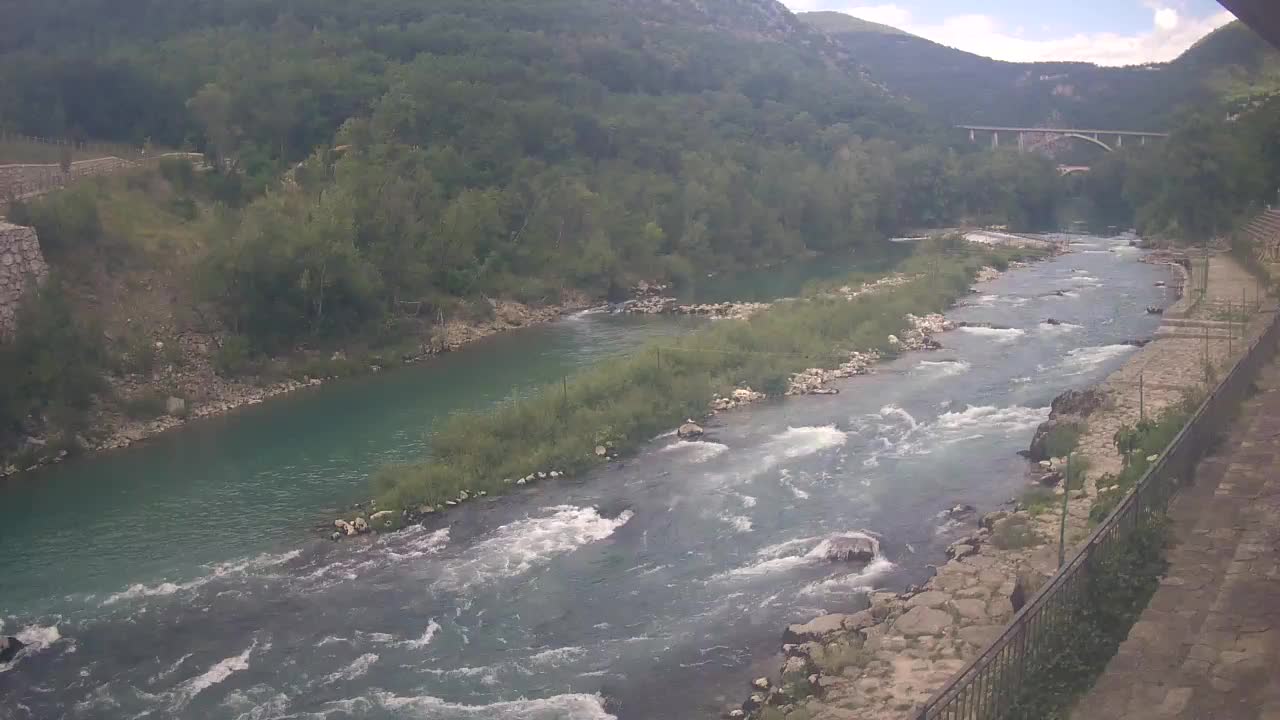 Soča River at Solkan Kayak Center