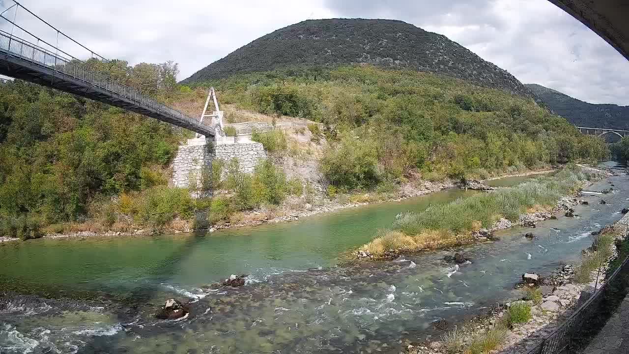 Soča River at Solkan Kayak Center